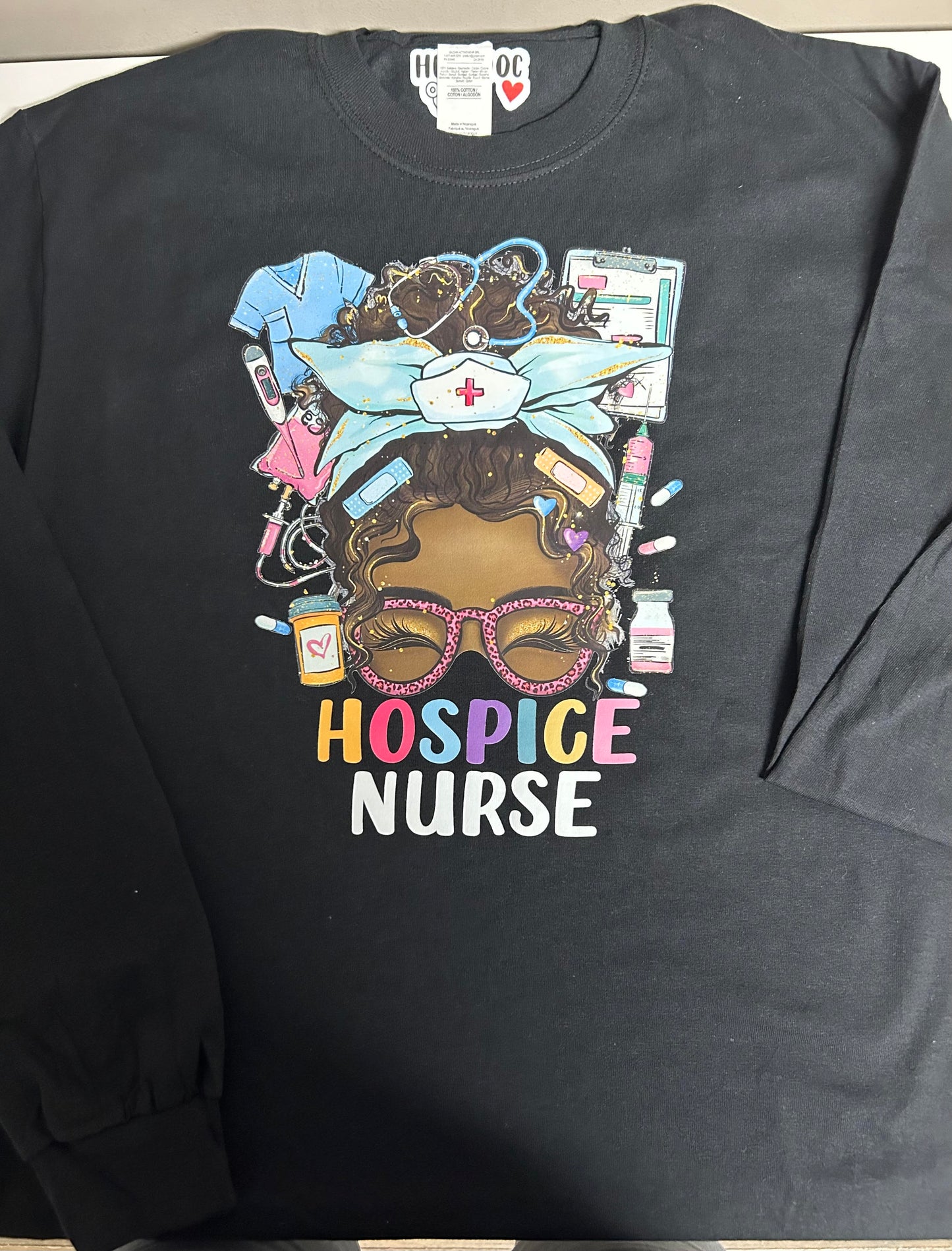 HeyDoc Hospice T-shirt w/Image