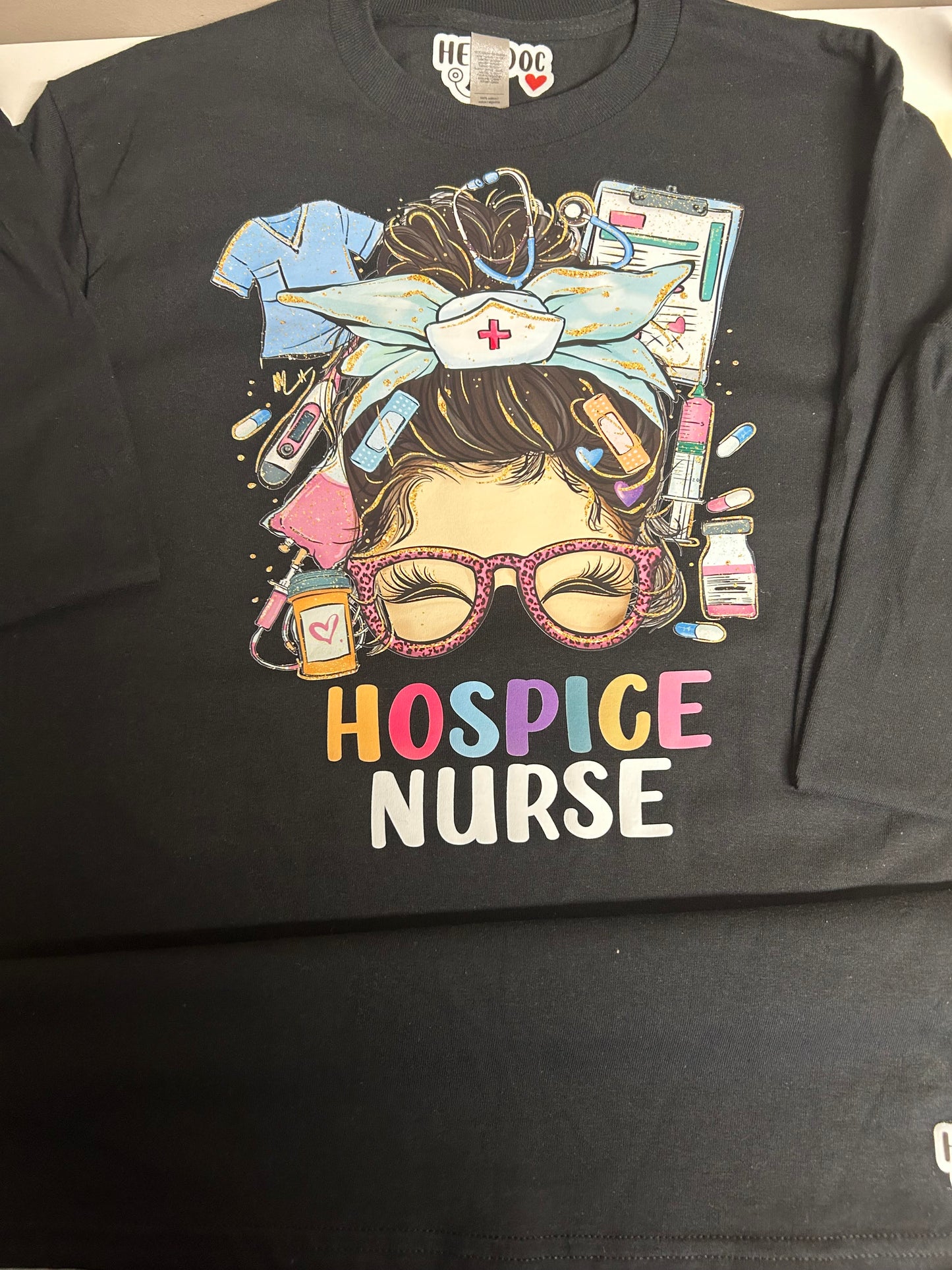 HeyDoc Hospice T-shirt w/Image